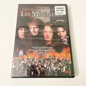 Les Miserables DVD Liam Neeson Movie